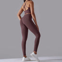 Sportswear High Waist Leggings Sports Bra Seamless Tracksuit Fitness Workout Outfits Gym Wear