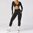 2PCS Yoga Set Gym Clothes Sportswear Yoga Suits For Women's Fitness