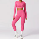2pcs Seamless Yoga Set Gym Clothes Sportswear Yoga Suit For Women