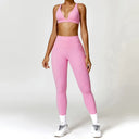 Sport Suit Gym Wear Workout Clothes Gym High Waist Legging Fitness Sports Wear