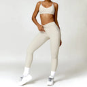 Sport Suit Gym Wear Workout Clothes Gym High Waist Legging Fitness Sports Wear