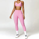 Sport Suit Gym Wear Workout Clothes Gym High Waist Legging Fitness Sports Wear