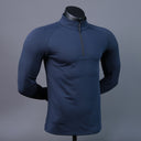 Compression long sleeve shirts for Outdoor workout and Running