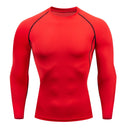 Compression Long sleeve T Shirt for Fitness and Running