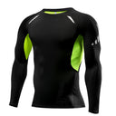 Compression Long sleeve T Shirt for Fitness and Running