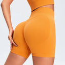 High Waist Seamless Shorts Women Scrunch Butt Yoga Shorts Push Up Gym Shorts Athletic Booty Fitness Workout Short Women Clothing