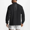 Oversized Breathable Fitness High-collar Long Sleeve Tshirt