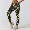 New Tie Dye Yoga Pants Sport Leggings Women Seamless High Waist Push Up Woman Tight Running Fitness Workout Leggins Gym Clothing