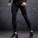 Running Pants Men Compression Tight Leggings Sports Base Layer Fitness Trousers Quick Dry Jogging Workout Training Yoga Bottoms