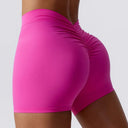 Women Yoga Shorts High Waist Scrunch Butt Lifting Comfort Fitness Gym Tights Squat Proof Naked Feel V-shaped Back Sports Shorts