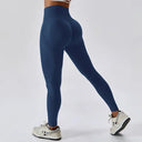 Leggings Women Fitness Running High Waist Slim Pants Push Up Sport Scrunch Butt Legging Gym Athletic Jogging Workout Female