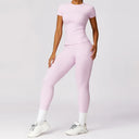 Yoga Set 2 Pieces Women Tracksuits Workout Sportswear Gym