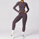 Yoga Set 2 Pieces Women Tracksuits Workout Sportswear Gym