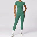 Yoga Set 2 Pieces Women Tracksuits Workout Sportswear Gym