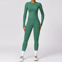 Yoga Set 2 Pieces Women Tracksuits Workout Sportswear Gym