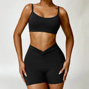 Yoga Set Workout Outfits for Women Tracksuit 2PCS Sport Bra High Waist