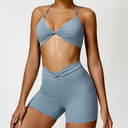 Yoga Set Workout Outfits for Women Tracksuit 2PCS Sport Bra High Waist