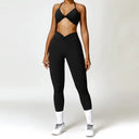 Yoga Set Workout Outfits for Women Tracksuit 2PCS Sport Bra High Waist