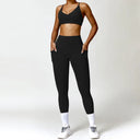 Sport Suit Gym Wear Workout Clothes Gym High Waist Legging Fitness Sports Wear
