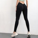 Back V Leggings Scrunch Yoga Pants Push Up Sports High Waist Legging Women Running Fitness Gym Clothes Workout Tights Sportswear