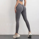 Back V Leggings Scrunch Yoga Pants Push Up Sports High Waist Legging Women Running Fitness Gym Clothes Workout Tights Sportswear