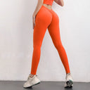 Back V Leggings Scrunch Yoga Pants Push Up Sports High Waist Legging Women Running Fitness Gym Clothes Workout Tights Sportswear