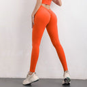 Back V Leggings Scrunch Yoga Pants Push Up Sports High Waist Legging Women Running Fitness Gym Clothes Workout Tights Sportswear