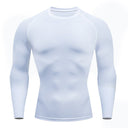 Compression Long sleeve T Shirt for Fitness and Running