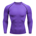Compression Long sleeve T Shirt for Fitness and Running