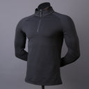 Compression long sleeve shirts for Outdoor workout and Running