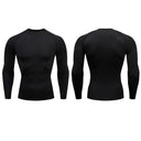 Compression Long sleeve T Shirt for Fitness and Running