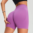 High Waist Seamless Shorts Women Scrunch Butt Yoga Shorts Push Up Gym Shorts Athletic Booty Fitness Workout Short Women Clothing