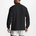 T Shirt Workout Oversized High-neck Long Sleeve Tshirt