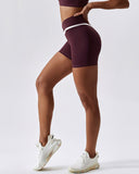 React Lisa Seamless Shorts - Red