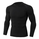 Long Sleeve workout compression breathable shirt for Men