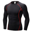 Long Sleeve workout compression breathable shirt for Men