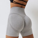 Seamless Shorts for Women Push Up Scrunch Butt Workout Shorts Running Fitness Sports Short Gym Clothing High Waist Yoga Shorts