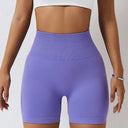 Seamless Yoga Shorts Women Fitness Shorts Running Cycling Shorts Breathable Sports