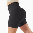 Seamless Yoga Shorts Women Fitness Shorts Running Cycling Shorts Breathable Sports