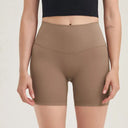 Summer Yoga Shorts Women Fitness Shorts Running Cycling Shorts Breathable Sports Leggings High Waist Push Up Workout Gym Shorts