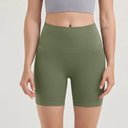 Summer Yoga Shorts Women Fitness Shorts Running Cycling Shorts Breathable Sports Leggings High Waist Push Up Workout Gym Shorts