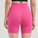 Summer Yoga Shorts Women Fitness Shorts Running Cycling Shorts Breathable Sports Leggings High Waist Push Up Workout Gym Shorts