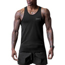Top Selling Fitness Summer Mens Mesh Quick Dry Tank  Gym Work Vest TShirt Slim 2023 Training Sleeveless Singlets