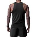 Top Selling Fitness Summer Mens Mesh Quick Dry Tank  Gym Work Vest TShirt Slim 2023 Training Sleeveless Singlets