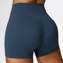 Women Yoga Shorts Fitness Shorts Running Cycling Shorts Breathable Sports Leggings High Waist Summer Workout Gym Push Up Shorts