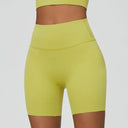Yoga Shorts Women Fitness Shorts Running Cycling Shorts Breathable Sports Leggings High Waist Summer Workout Push Up Gym Shorts