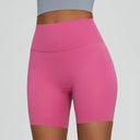 Yoga Shorts Women Fitness Shorts Running Cycling Shorts Breathable Sports Leggings High Waist Summer Workout Push Up Gym Shorts
