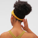 REACT TWIST Workout Yoga Hair Band - Gold