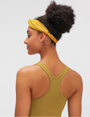 REACT TWIST Workout Yoga Hair Band - Gold